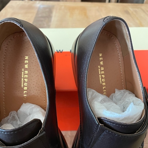 New Republic by Mark McNairy Monk Strap Dress Shoes Brown Size 9 Business Sunday main image 8